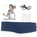 Miniatyrbilde 1 av 4: Sovehodetelefoner - Hodebånd med Bluetooth-hodetelefoner og mikrofon Dark blue Dark blue