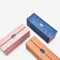 Miniatyrbilde 7 av 9: Dobbel etui Dobbel etui BRUN brown
