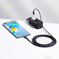 Miniatyrbild 10 av 10: Type C Laddningskabel Mobiltelefon Laddningskabel BLÅ 1 METER Blå Blue 1 meter-1 meter