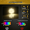 Miniatyrbild 4 av 5: 12 st G4 Glödlampor LED-lampor Sidostiftbas Rund G4 5050 12SMD LED RV-lampa Hemläslampa, Varm Vit