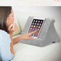 Miniatyrbillede 3 af 4: Tablet Stativ Pudeholder Trekant Blød Pude Bærbar Multifunktionel Tablet Stativ Pude til Sofa Seng