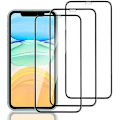 Pikkukuva 1 / 7: 3 täysinäyttöistä näytönsuojaa iPhone 11/XR:lle, erinomainen laatu