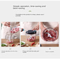 Miniatyrbilde 4 av 5: Manuell mathakker, blender, mikser, manuell matprosessor