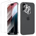Pikkukuva 1 / 4: 2 karkaistua lasinäyttöä ja 2 kameransuojaa iPhone 16 Plus:lle