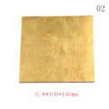 Pikkukuva 1 / 5: Messinkinen ohut metallilevy 0.8*100*100mm