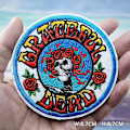 Miniatyrbillede 1 af 5: Band Rock Parche Music Patches Strygejern På Badges Striber Broderede Applikation Tøj Stickers Aa010