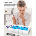 Miniatyrbilde 5 av 5: Magnetisk Sjakkspill, Flerspiller Brettspill, 2024 Nye Familiebrettspillsett - Bærbar Sjakkbrett, Hjemmefestutstyr (Sjakkbrikke-Svamp + Spilltau)