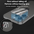 Pikkukuva 4 / 4: 2 karkaistua lasinäyttöä ja 2 kameransuojaa iPhone 16 Plus:lle