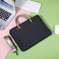Miniatyrbillede 1 af 5: 13 14 15 tommer bærbar taske CASE 15,6 tommer Sort Black 15.6 inches