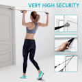 Miniatyrbild 2 av 5: Tung Dörrfäste för Motståndband - Dörrremfäste Perfekt för Träningsband, Pull Up Band, Styrketräning Ergonomisk Anti