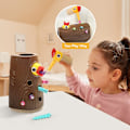 Miniatyrbillede 2 af 8: TOP BRIGHT Montessori Legetøj til 2-årige - Magnetisk Fuglefodringsspil til Udvikling af Finmotorik for Drenge og Piger