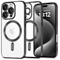 Pikkukuva 1 / 5: Tech-Protect iPhone 16 Pro Kuori MagSafe MagFlex Shiny Black_xx 40