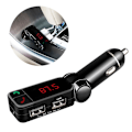 Miniatyrbilde 5 av 5: Bil Bluetooth FM-sender USB-lader MP3-spiller for Android