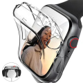 Miniatyrbild 2 av 5: Skärmskydd för Apple Watch Case 9 8 45mm 41mm 44MM 40MM 42mm Full TPU stötfångare Cover tillbehör iwatch serie 7 SE 6 5 4 3 Transparent Transparent Series 9 41MM