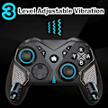 Miniatyrbilde 2 av 5: T3 2.4G PC-kontroller, trådløs spillkontroller for Android med Turbo og dobbelmotorer, spillkontroller for Android TV/TV-boks