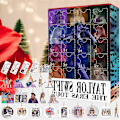 Miniatyrbilde 2 av 4: Julegave-nøkkelring med Taylor Swift-anheng 2023, 24 dagers nedtelling til jul, julekalender for fans, overraskelsesgave i blindboks C