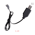Pikkukuva 1 / 7: DC 3.6V-7.2V RC-akkupaketin USB-laturiadapteri 3.6V