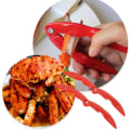 Miniatyrbillede 5 af 5: 2 stk. Seafood Kløer Nøddeknusere Krebs Klø Shape Valnøddeknusere