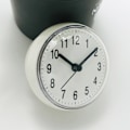 Miniatyrbild 4 av 5: Mini väggklocka med sugpropp för badrum, dim- och vattentät