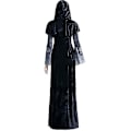 Pikkukuva 3 / 4: Naisten Reaper-asu, keskiaikainen mekko, pitkähihainen, huppu, Halloween-cosplay