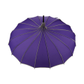 Miniatyrbilde 1 av 4: Vintage Pagoda Parasoll Bryllupsfest Sol Regn UV Beskyttelse Parasoll Purple