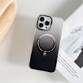 Pikkukuva 2 / 5: Sopii iPhone16:lle, mattapintainen gradientti Apple 15 magneettiladattava 14proMax pudotusturvallinen suojakotelo musta black iPhone16