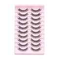Pikkukuva 1 / 8: 10 paria 3D Mink DD Curl Venäläisiä tekoripsiä TK03