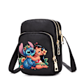 Miniatyrbillede 3 af 6: Disney Lilo & Stitch Kvinder Tasker Mobiltelefon Håndtaske Kryds Krone Skulderrem Håndtaske Til Kvinder Tasker Teenagere Underarm Taske DGG3766