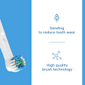 Pikkukuva 3 / 5: Varasivellinharja, yhteensopiva Oral-B sähköhammasharjan pään kanssa, b,