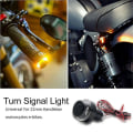 Miniatyrbild 5 av 5: 2x Blinkers för motorcykel LED-indikatorer för styre