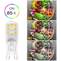 Pikkukuva 5 / 7: 6 kpl G9 LED-lamppua lämmin valkoinen 220V LED G9 -lamput sopivat
