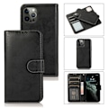 Miniatyrbilde 2 av 8: Suede magnetisk etui for iPhone 12/12 Pro med magnetisk lås. Svart Black one size