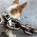 Miniatyrbillede 8 af 8: Sjov Hundesnor Simulation Livagtig Jernkæde Letvægts Plastik Træktov Til Hundeluftning Sort_xx Black Large 3 M