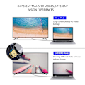 Pikkukuva 4 / 5: USB C - HDMI -sovitin, 4K@60Hz USB Type C -naaras - HDMI -uros -muunnin, kotiin ja toimistoon, Apple-laitteita ei tueta