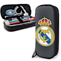 Pikkukuva 1 / 5: Real Madrid Nahkakynäkotelo Kynäkotelo Paperitavarakassi Toimisto Kannettava Säilytyslaatikko Kosmetiikkalaatikko Kansio bd002948 VÄRI COLOR One Size