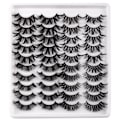 Miniatyrbilde 5 av 8: Løse Øyevipper Faux Mink Vipper Fluffy_xx