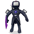 Miniatyrbilde 1 av 5: Toalett-Plush, Tv Man Plushies Leke Samleobjekter Gaver for Fans (Titan TV King)