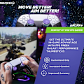 Miniatyrbild 3 av 7: KontrolFreek FPS Freek Galaxy för Playstation PS4 5 High-Rise Analog Stick Joystick Controller Prestanda Tumstockar PS5 4-2