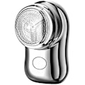 Miniatyrbild 2 av 9: Bärbar Mini Elektrisk Rakapparat USB Laddningsbar för Män Våt Torr Tillbehör Låg Silver