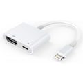 Miniatyrbillede 1 af 6: HDMI-adapter, HDMI-adapter til iPhone 1080P Lightning Digital