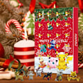 Miniatyrbillede 4 af 7: 2024 Julekalender til børn, (opgraderet version) 24 gaveartikler - tilfældig stil (blindboks), adventskalender til børn Style B
