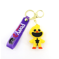 Miniatyrbillede 2 af 2: 2024 Smiling Critters CatNap DogDay Figurer PVC Tasker Vedhæng Nøgleringe Yellow