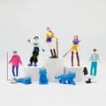 12 stk./sæt Kpop Devil Hunter Figur Sæt Rumi Mira Zoey Tiger Bird Ornament ufeff 9pcs
