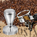 Miniatyrbillede 4 af 5: 51mm rustfrit kaffepresser, kaffepresser, espressokaffe tamper køkken tilbehør med silikonepude