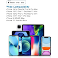 Pikkukuva 2 / 5: iPhone-kuulokeadapteri ja -jakaja 2-pakkaus iPhone-adapteri kaksois-Lightning-porttikaapelimuuntimeen Yhteensopiva iPhone 12/14/14 Plus/13/13 Pro/11:n kanssa