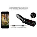 Miniatyrbilde 4 av 5: Bil Bluetooth FM-sender USB-lader MP3-spiller for Android