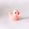 Miniatyrbilde 1 av 5: Mini ender mini små ender gummianka gul ender Miniatyr dyr 50/1 Pink 50 pcs