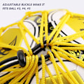 Miniatyrbillede 2 af 5: PodiuMax Håndholdt Fodbold Kick Trainer med Ny Bold Låst Net Design, Fodbold Bold Bungee Elastisk Træning Jonglering Net (Passer til Bold Størrelse 3, 4, 5)