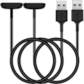 Miniatyrbillede 1 af 3: Oplader til Fitbit Charge 5 / Charge 6 / Luxe, [2-pak, 1 meter] Udskiftningsopladningskabel