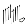 Miniatyrbilde 1 av 5: 10 stk Spiss for Stylus, Stylus-etterfylling, Spen-etterfylling for Galaxy Tab S6lite S6/s7/s7/s8 Note10/note20